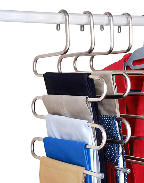 ไม้แขวนกางเกง 5 ชั้น