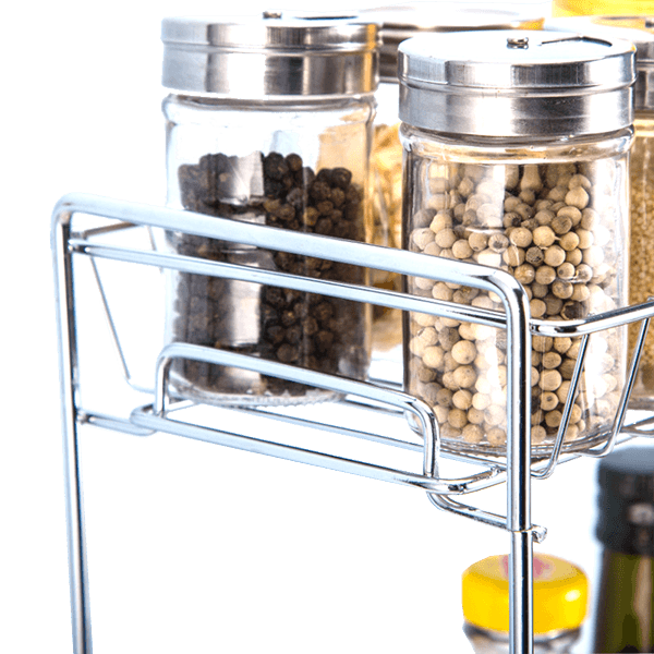 ชั้นวางเครื่องปรุงสแตนเลส